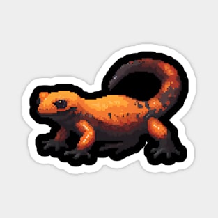 Pixel Salamander Magnet