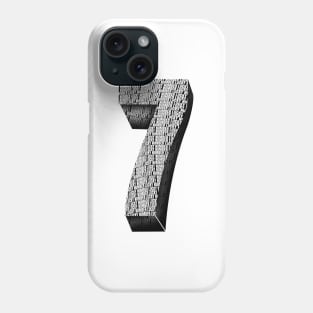 'Lucky Number 7' Awesome Lucky Number Gift Phone Case