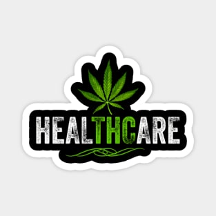 Thc Healthcare Cannabis Medical Marijuana Smoker Weed Magnet