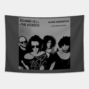 Blank Generation 1977 New York Punk Throwback Tapestry