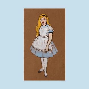 Alice (1915) Costume Design for Alice in Wonderland in high resolution by William Penhallow Henderson T-Shirt