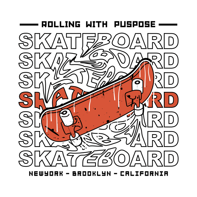 Rolling with Purpose t-shirt design by HRAFart