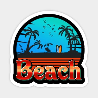 Beach life Magnet