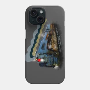 Gorgeous vintage Railroad steam locomotive FEF3 844 Phone Case