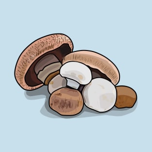 Mushroom cartoon illustration T-Shirt