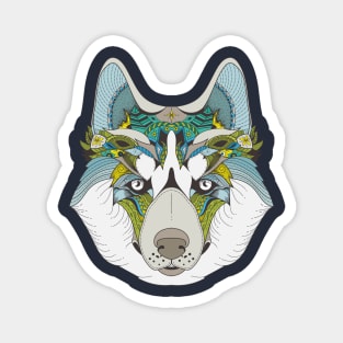 Husky Dog Siberian Alaskan Magnet