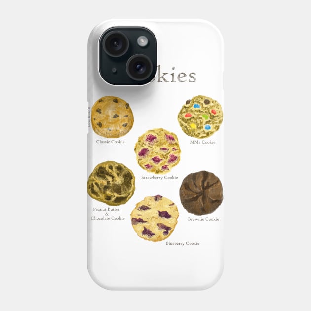 Cookies Phone Case by julianamotzko