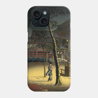 Kiyomizudo In Ueno by Tsuchiya Koitsu Phone Case