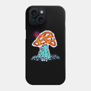 Mushroom and Butterfly Phone Case