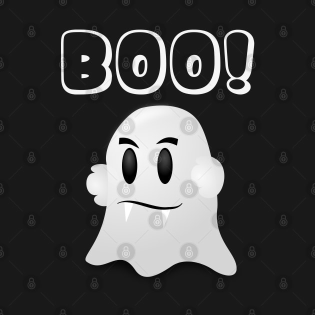 Funny Halloween Gifts Cute Boo Ghost by finedesigns