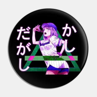 Aesthetic Manga Waifu Pin