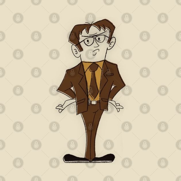 Dwight Schrute by Legend of Louis Design Co.