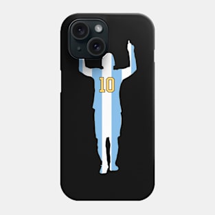 Messi Silhouette - Lionel Messi Phone Case