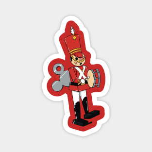 Christmas Toy Solider Drum Player Magnet