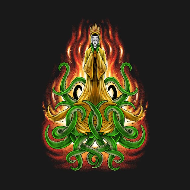 Hastur: The Majesty of the King in Yellow by Holymayo Tee