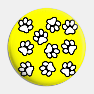 Cute Little Paws - Pattern Design 4 Pin
