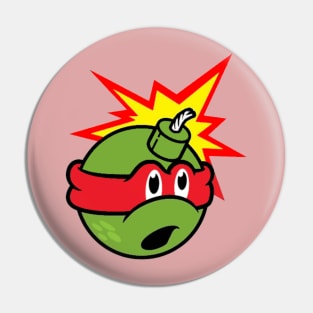 Teenage Mutant Ninja Turtles Bomb Pin