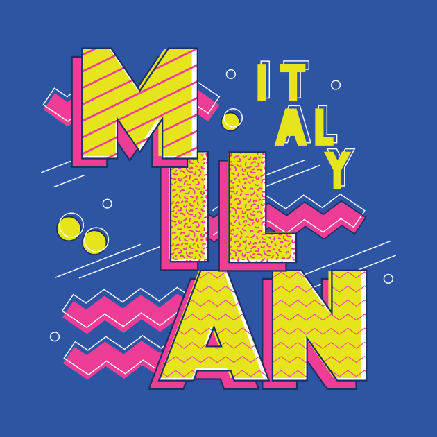 Retro 90s Milan, Italy by SLAG_Creative