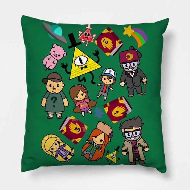 Gravity Team Pillow by wss3