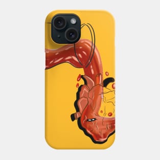 Spillage love to a heart Phone Case