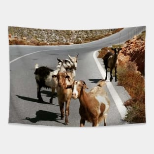 Funny Goat Tapestry