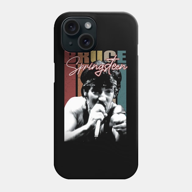 Bruce Pride Springsteen's Jersey Phone Case by WalkTogether