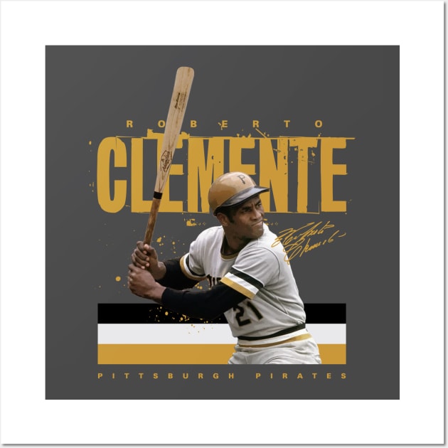 Throwback Pittsburgh Pirates Roberto Clemente Vintage Baseball 