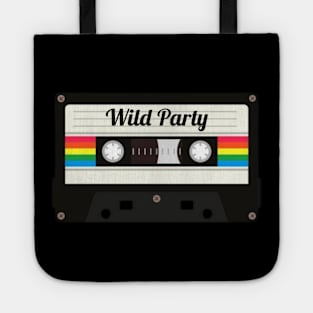 Wild Party / Cassette Tape Style Tote