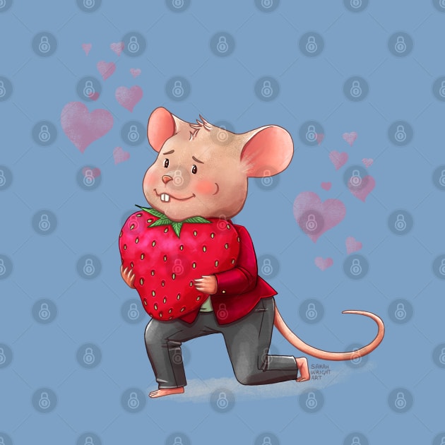 Mouse Valentine by SarahWrightArt