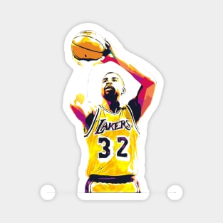 Magic Johnson Magnet