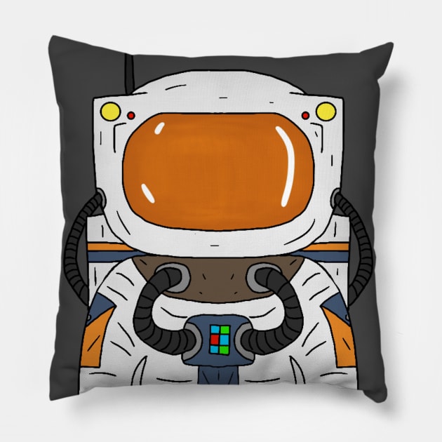 Ultranaut Oddball Aussie Podcast Pillow by OzOddball