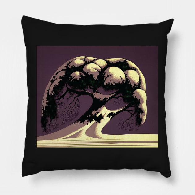eyvind earle Pillow by QualityArtFirst