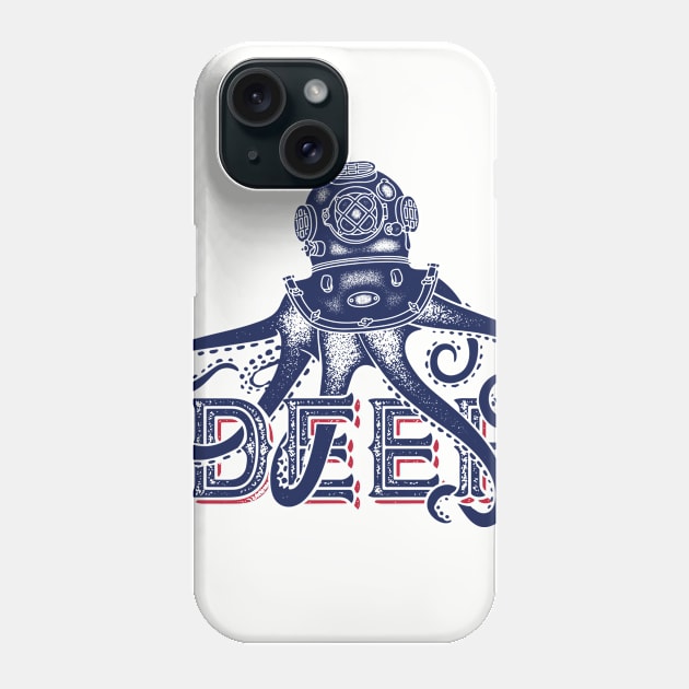 Dive Deep Phone Case by CANVAZSHOP