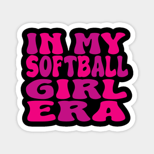 in my softball girl era Magnet