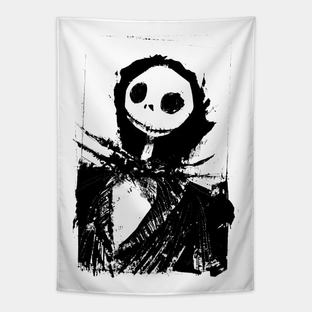 Jack, The Pumpkin King Tapestry by BertoMier