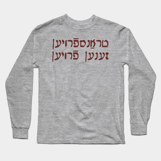 Trans Women Are Women (Yiddish, Vaybertaytsh) A-Line Dress for Sale by  dikleyt