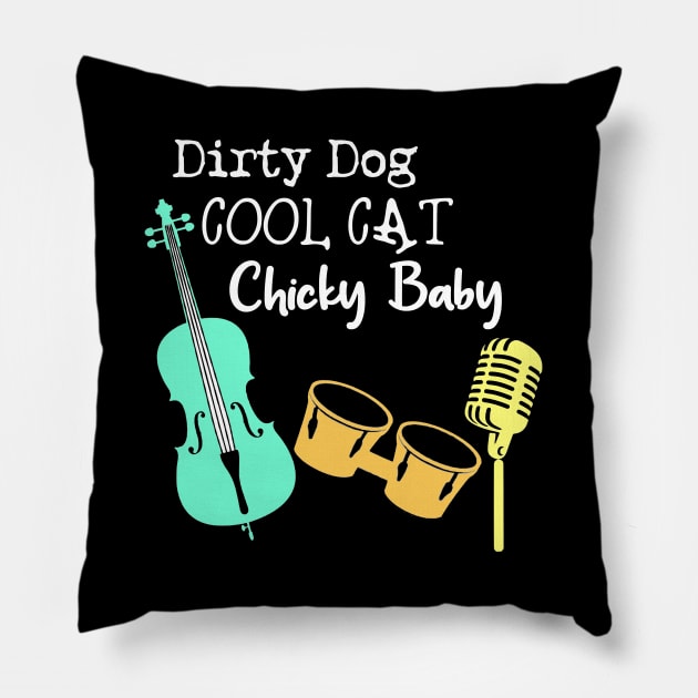Playhouse Jazz Trio Pillow by Show OFF Your T-shirts!™