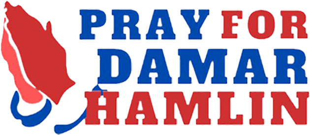 pray for damar hamlin 3 Kids T-Shirt by KaniaAbbi