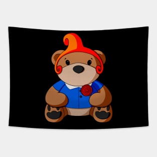 Oz Munchkin Lollipop Guild Teddy Bear Tapestry