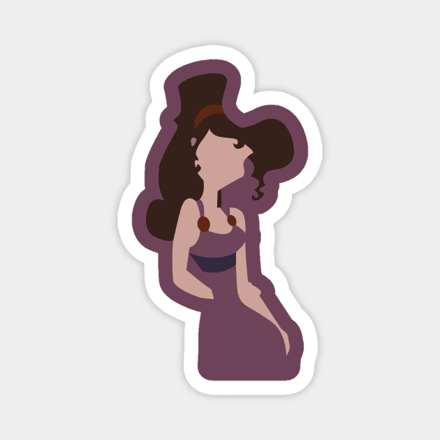 Minimalist Megara Magnet by isabelast