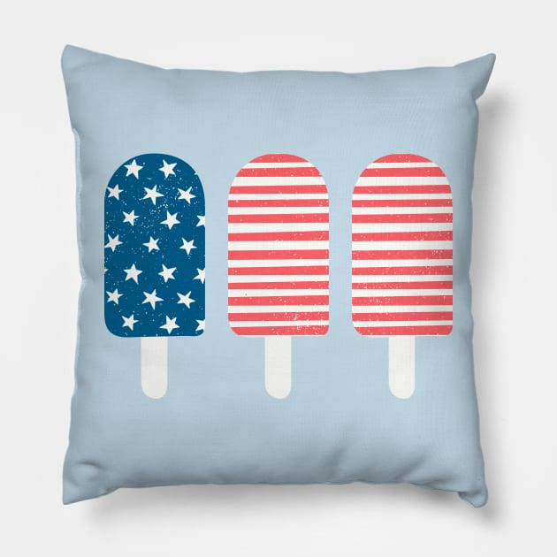 4th of July Pillow by melomania