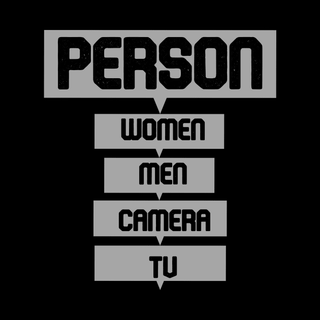 Person, woman, man, camera, tv by Bazzar Designs