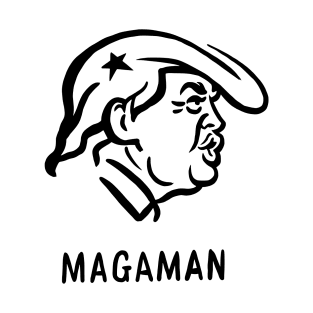 MagaManBlack T-Shirt