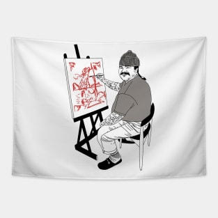 Matty Chef Canada Matheson Art Draw Funny Tapestry