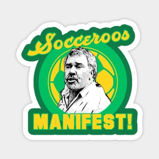 Socceroos Manifest - Democracy Manifest Football Soccer Australia Magnet