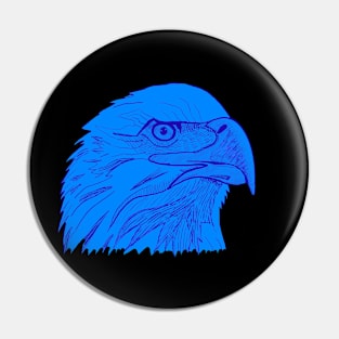 Blue Eagle Pin