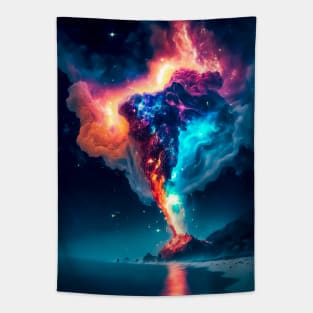 Volcano Tapestry