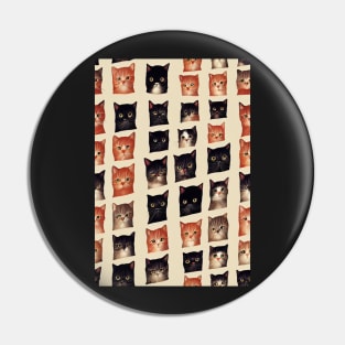 Lots of Cats. Perfect gift for Cats Lovers or for National Cat Day, #26 Pin