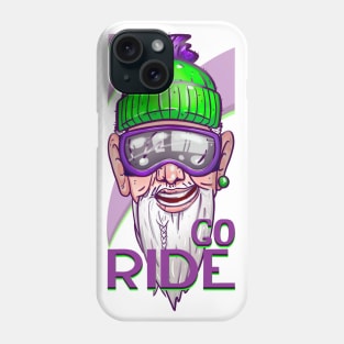 Cool old man Phone Case