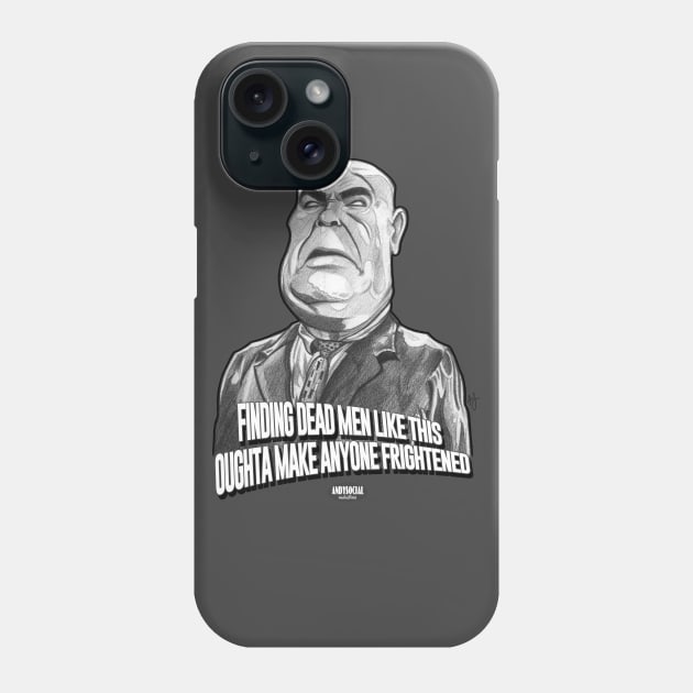 Inspector Daniel Clay Phone Case by AndysocialIndustries